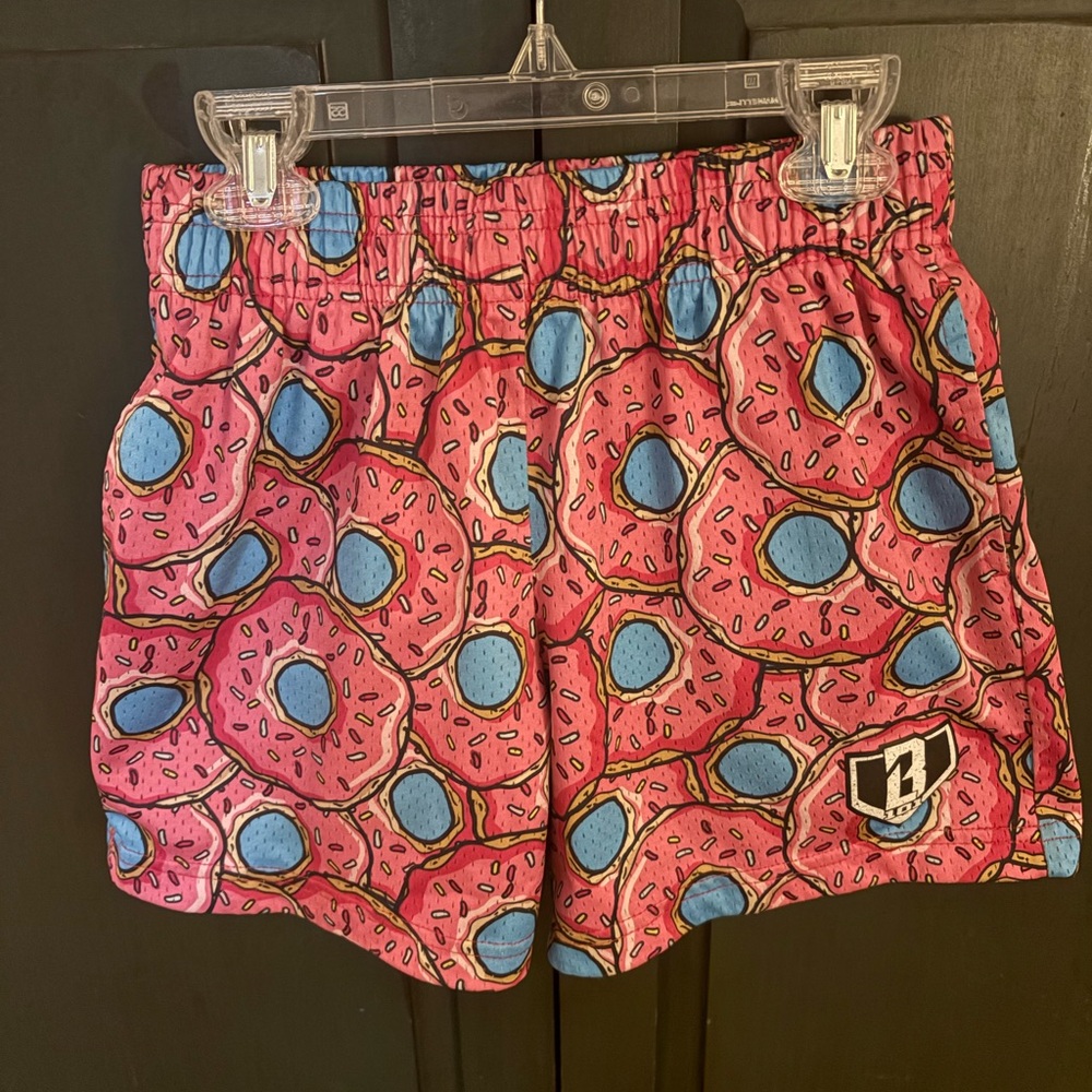 Baseball Lifestyle 101 pink/blue donut shorts